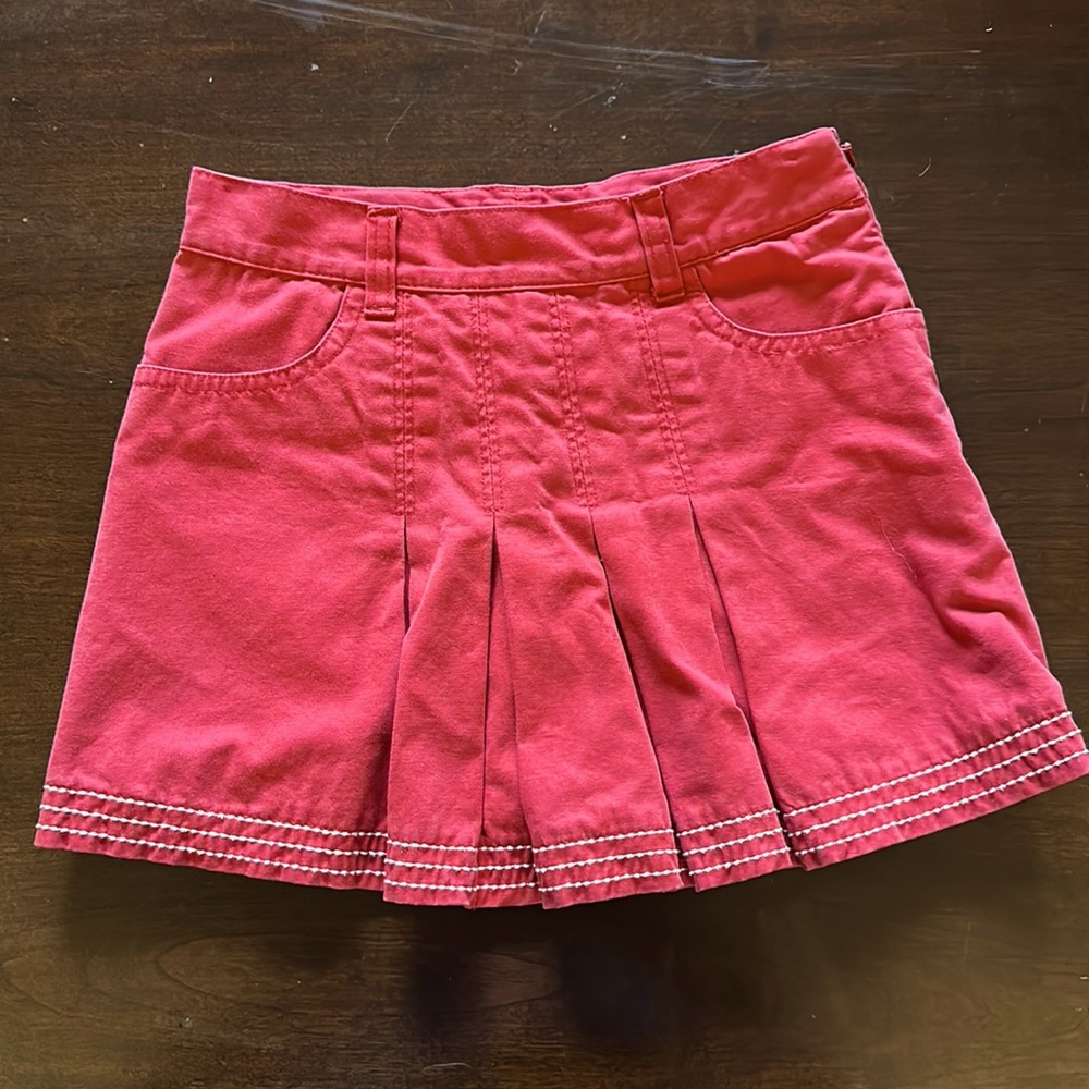 Girls Red skort, Gymboree